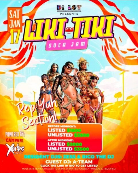 LIKI TIKI SOCA JAM